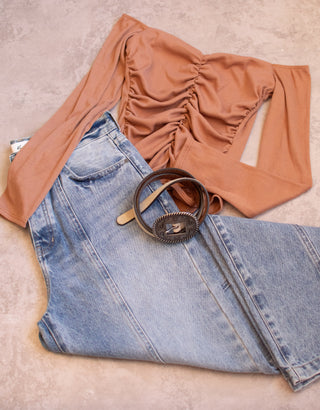 Mocha Bodysuit - Wild Features Collective