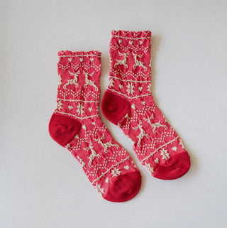 Christmas Casual Crew Socks