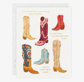 Not Your First Rodeo | Birthday Card
