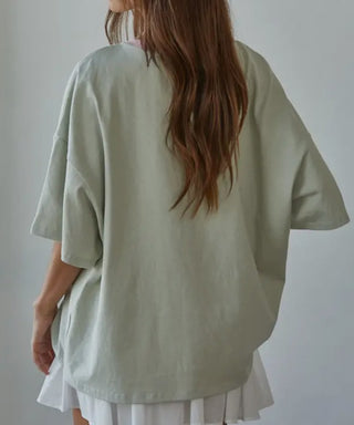 The Contrast Crew Neck