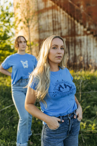 Reflections Tee - PROVENCE BLUE