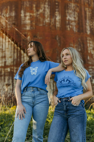 Reflections Tee - PROVENCE BLUE