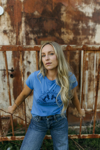 Reflections Tee - PROVENCE BLUE