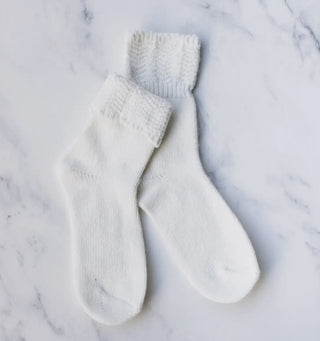 Charlotte Combed Wool & Cashmere Socks
