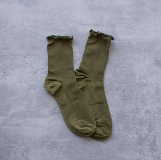 Wednesday Ruffle Socks