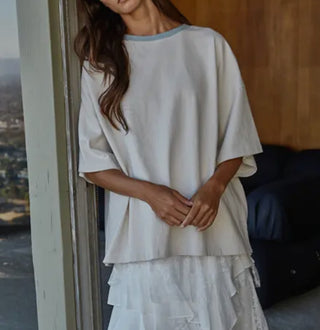 The Contrast Crew Neck