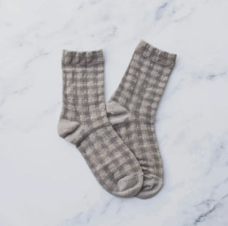 Percy Plaid Socks