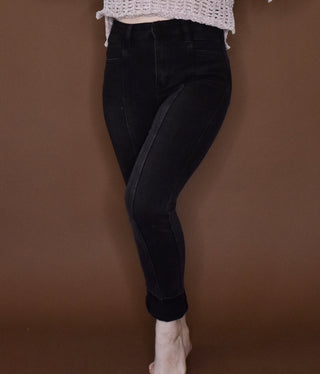 Black Skinny Denim - Wild Features Collective