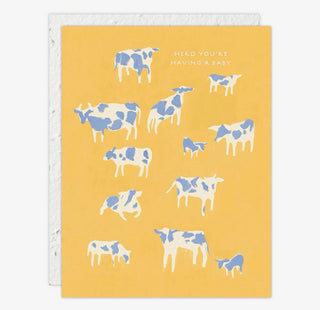 Herd You’re Having A Baby | Baby Card