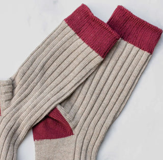 Two Tone Crew Socks