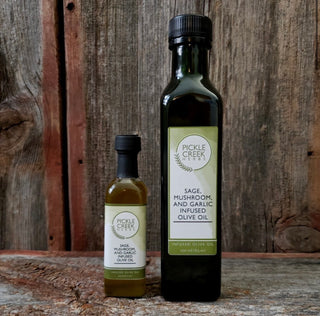 Pickle Creek Sage Mushroom & Garlic Infused Olive Oil