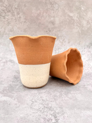 Melrose Scalloped Planter